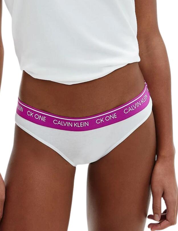 Calvin Klein CK One 7 Pack Bikini Briefs in White Bodies/Multi