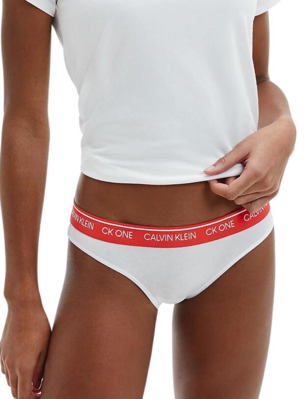 Calvin Klein CK One 7 Pack Bikini Briefs in White Bodies/Multi