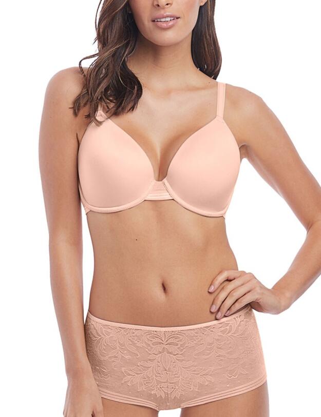Wacoal Net Effects Contour Bra in Rose Dust