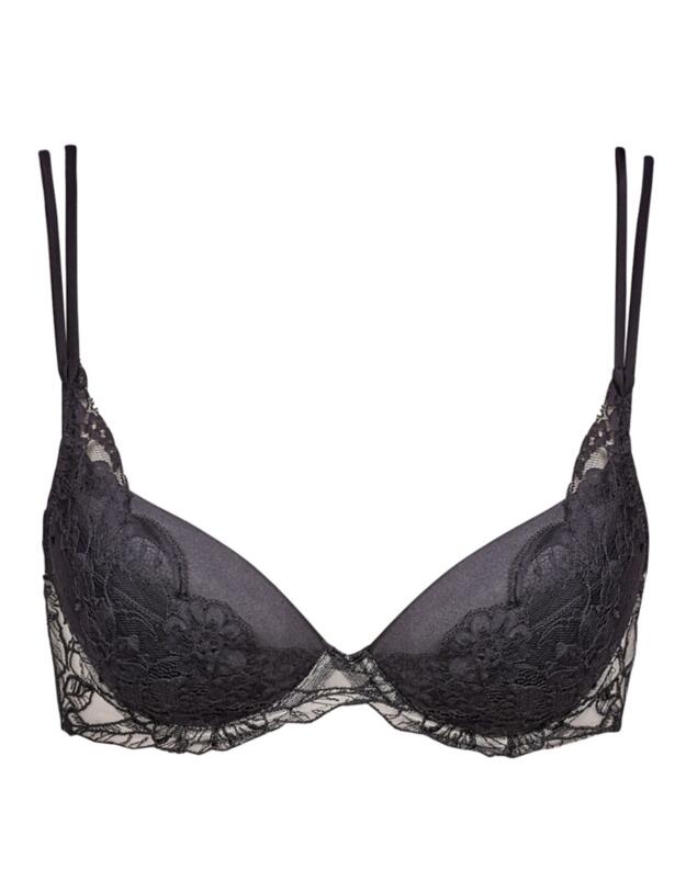 Andres Sarda Tamara Padded Plunge Bra Black