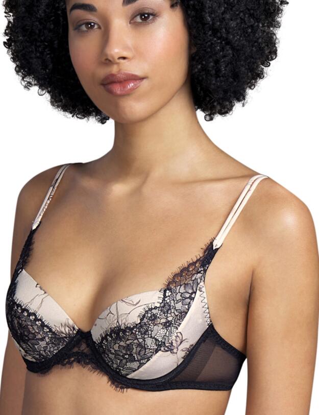 Andres Sarda Wang Push Up Bra Black