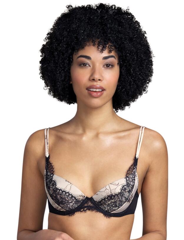 Andres Sarda Wang Push Up Bra Black