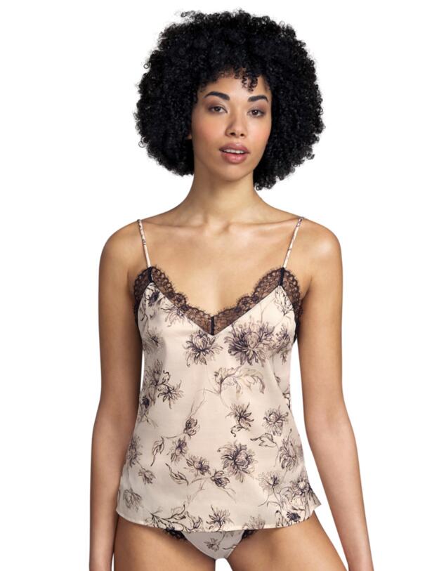 3310085 Andres Sarda Wang Pyjama Cami Top - 3310085 Black 