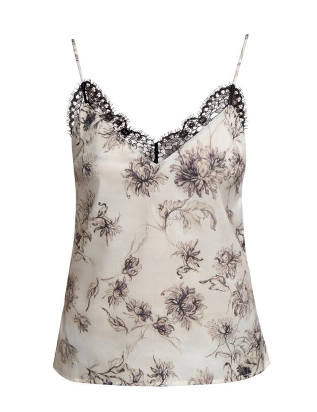 3310085 Andres Sarda Wang Pyjama Cami Top - 3310085 Black 