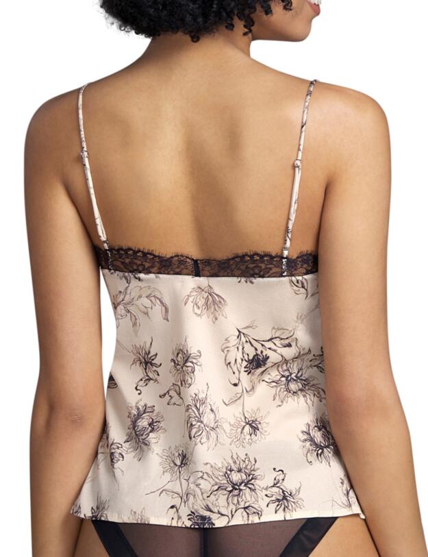 3310085 Andres Sarda Wang Pyjama Cami Top - 3310085 Black 