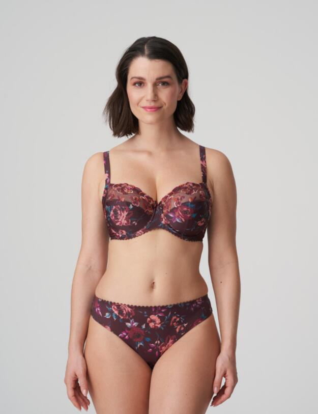 0663280 Prima Donna Sevas Thong - 0663280 Aubergine