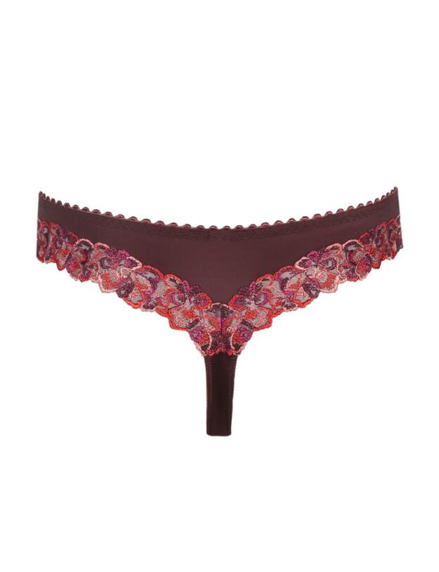0663280 Prima Donna Sevas Thong - 0663280 Aubergine