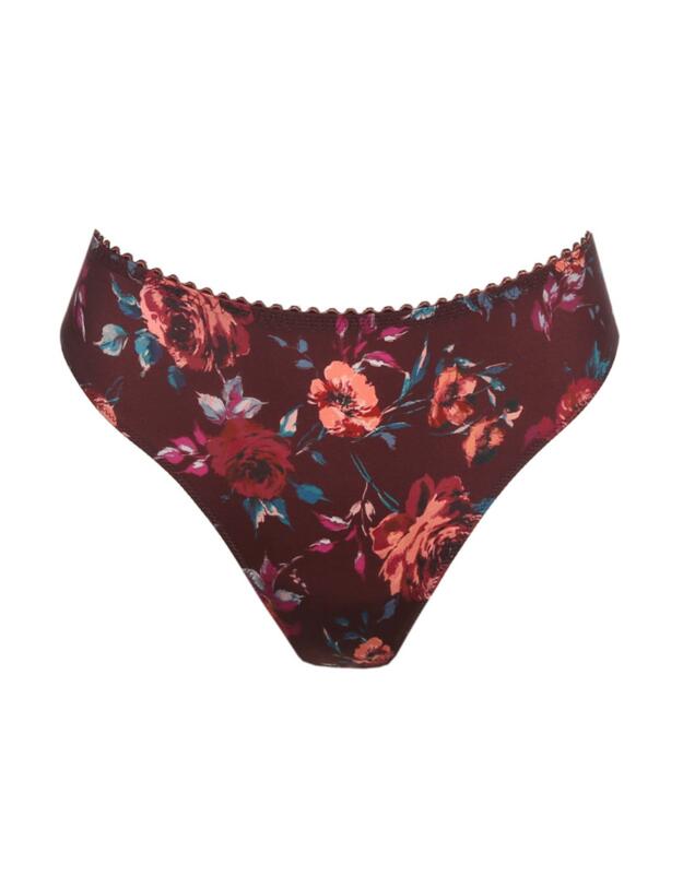 0663280 Prima Donna Sevas Thong - 0663280 Aubergine