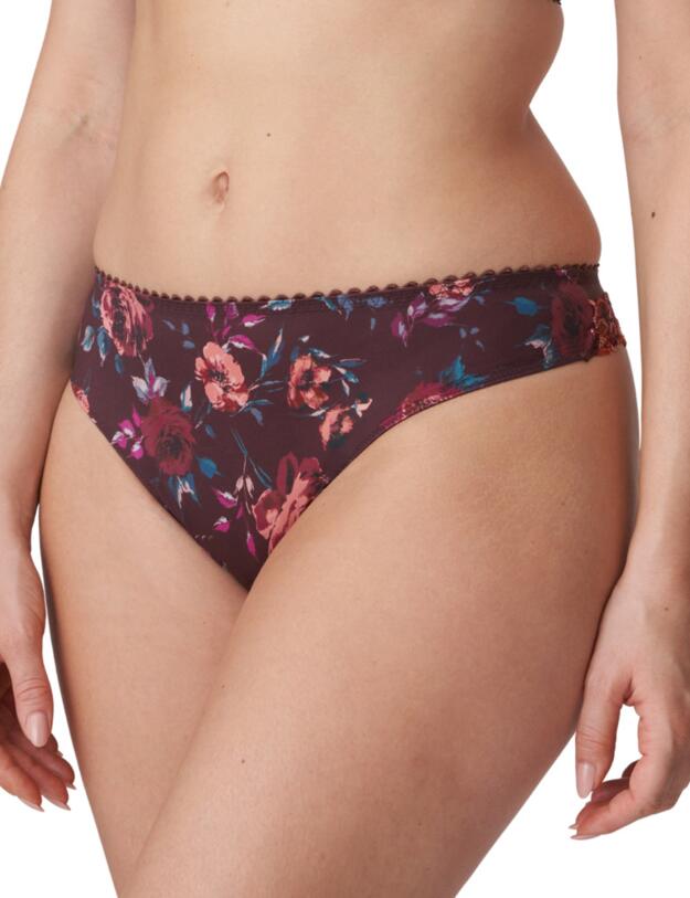 0663280 Prima Donna Sevas Thong - 0663280 Aubergine