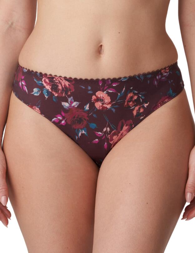 0663280 Prima Donna Sevas Thong - 0663280 Aubergine