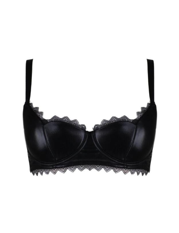Contradiction by Pour Moi Glow Demi Padded Bra in Black