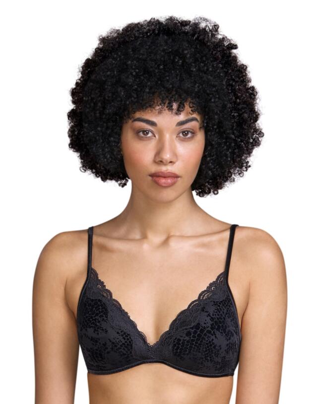Andres Sarda Mamba Padded Non-Wired Bra Black