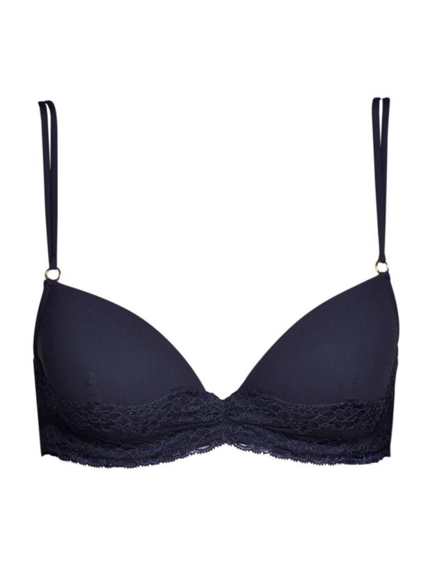 Andres Sarda Verbier Padded Plunge Bra Night Blue