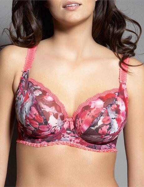4632 Freya Monet Plunge Balcony Bra £19.99 - 4632 Tea Rose