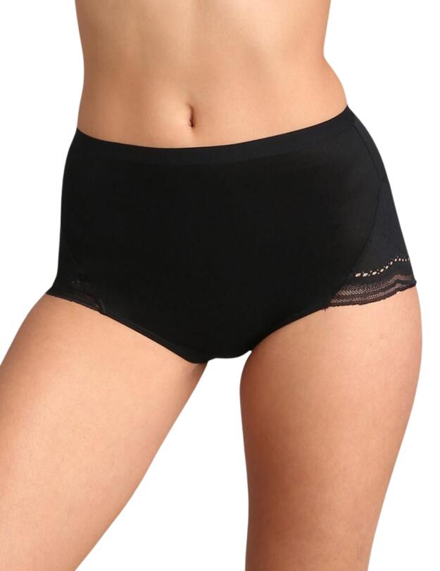Playtex Secret Comfort Maxi Brief in Black