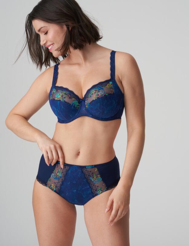 Prima Donna Palace Garden Full Cup Bra Sapphire Blue