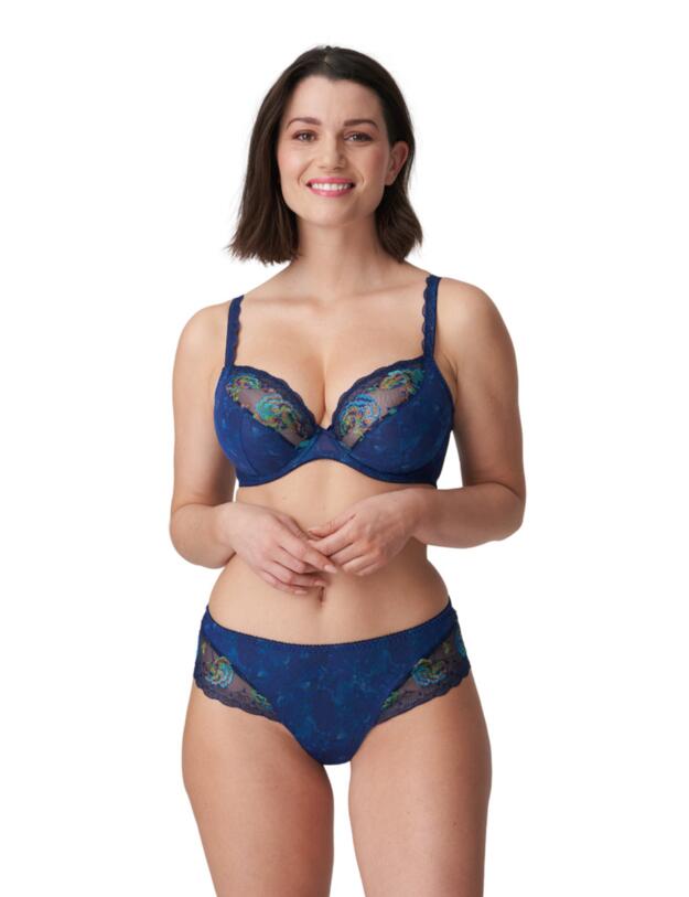 Prima Donna Palace Garden Luxury Thong Sapphire Blue