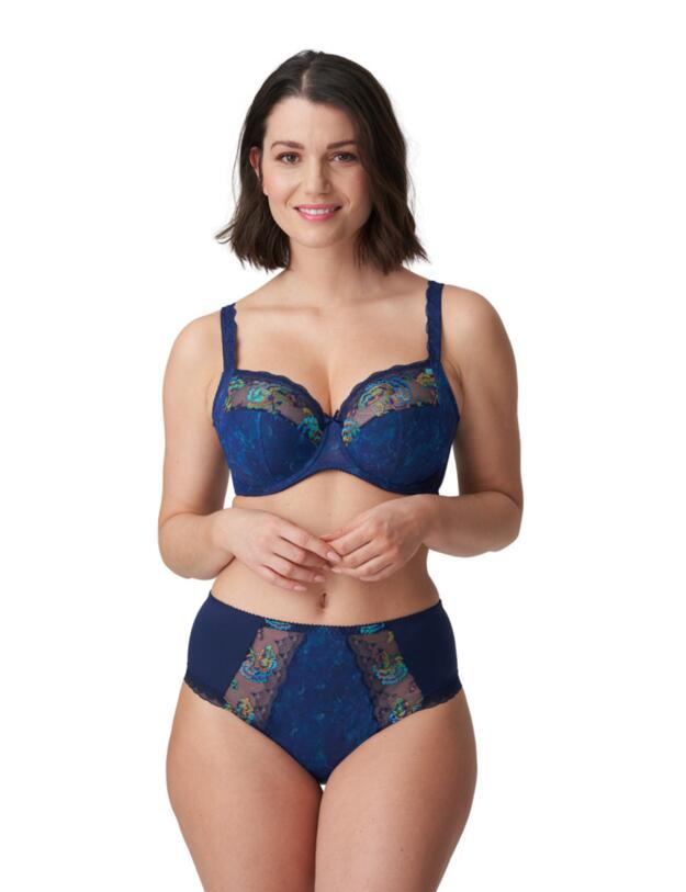 Prima Donna Palace Garden Full Brief Sapphire Blue