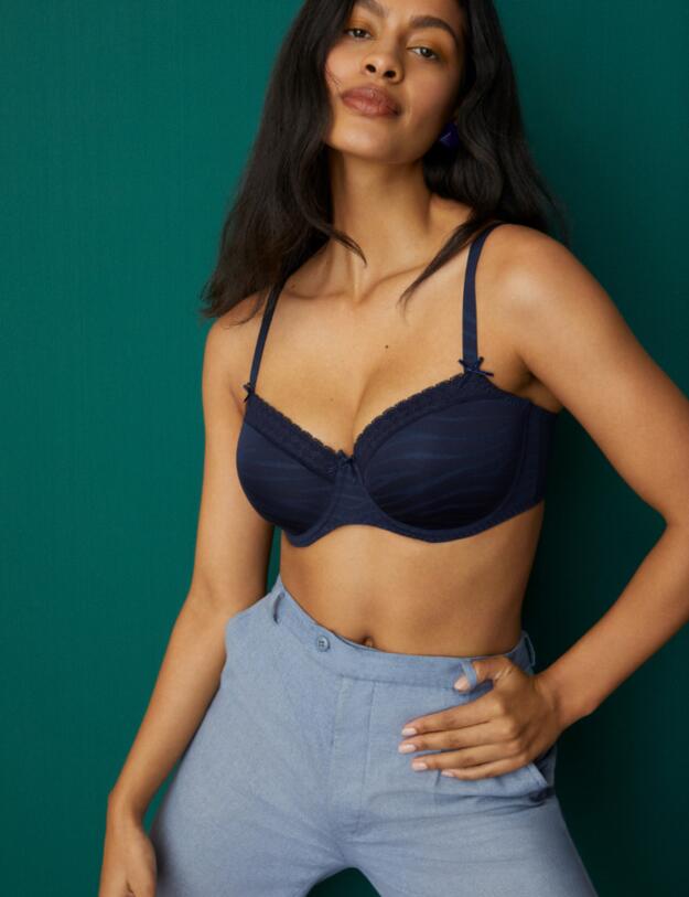 Prima Donna Twist Basel Balcony Bra Majestic Blue 