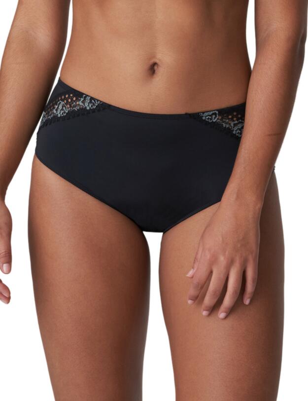 Prima Donna Twist Rose Sauvage Full Briefs Black 