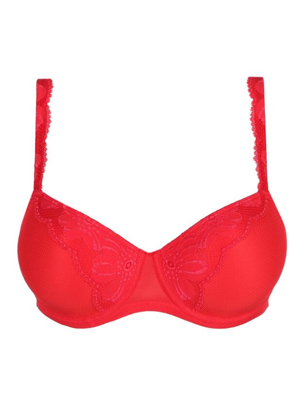 Prima Donna Twist Geneve Balcony Bra Lipstick 