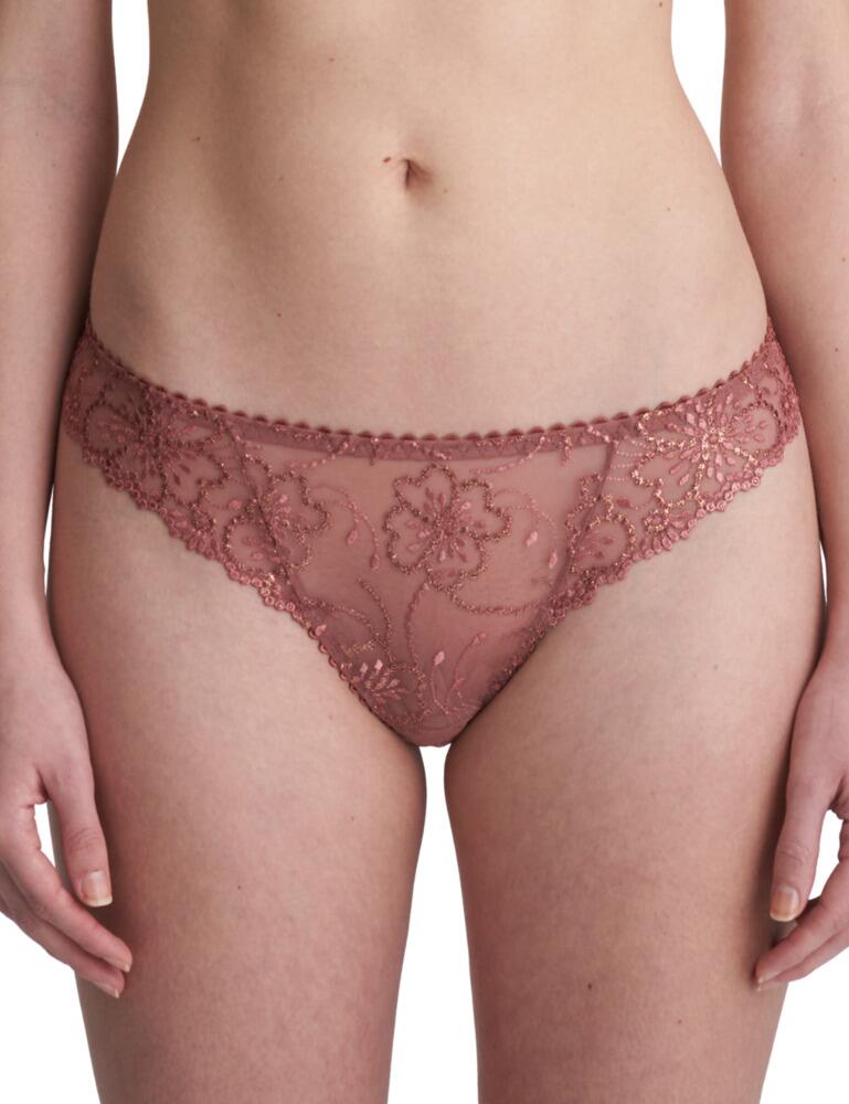 Marie Jo Jane Thong Red Copper