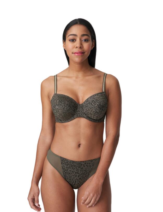 Prima Donna Twist Petit Bijou Thong Reptile 