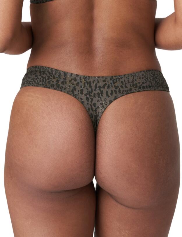 Prima Donna Twist Petit Bijou Thong Reptile 