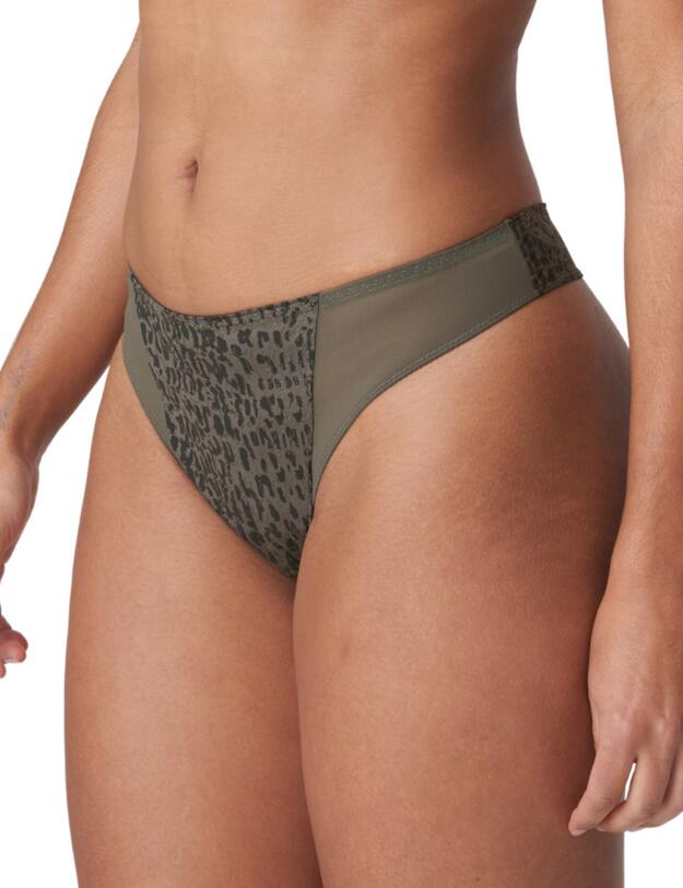Prima Donna Twist Petit Bijou Thong Reptile 