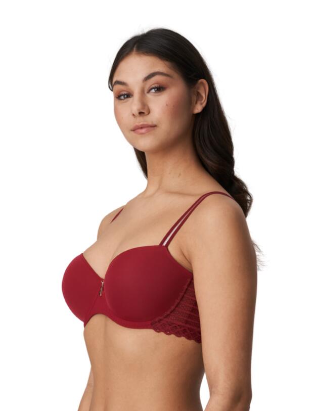 Prima Donna Twist East End Balcony Bra Red Boudoir 