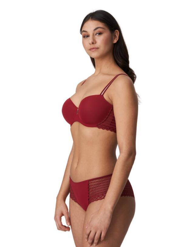 Prima Donna Twist East End Balcony Bra Red Boudoir 