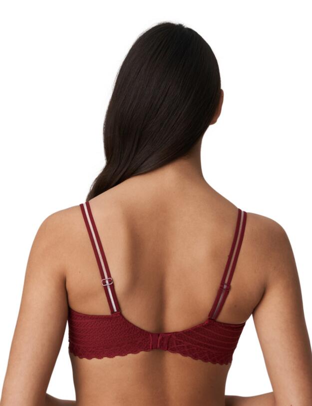 Prima Donna Twist East End Balcony Bra Red Boudoir 