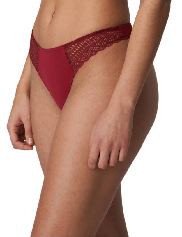 Prima Donna Twist East End Thong Red Boudoir 