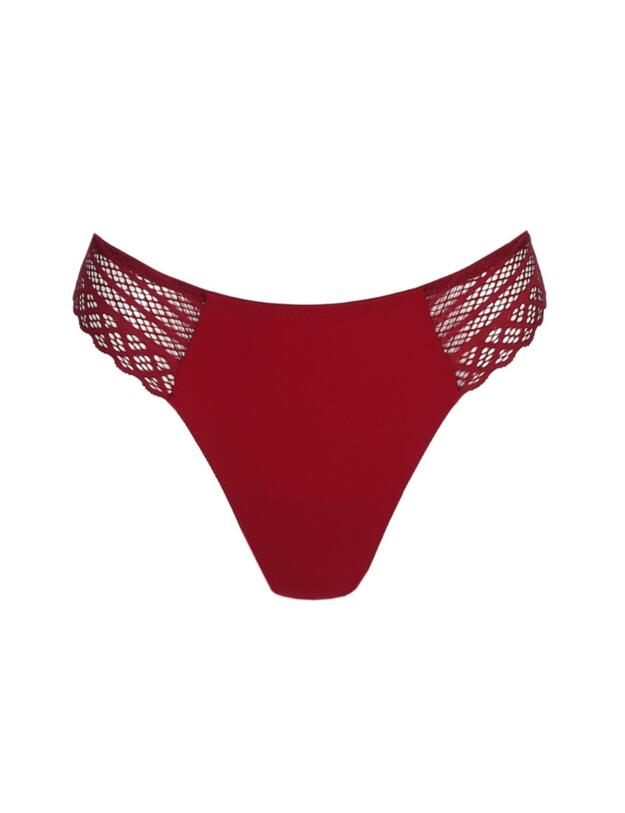 Prima Donna Twist East End Thong Red Boudoir 