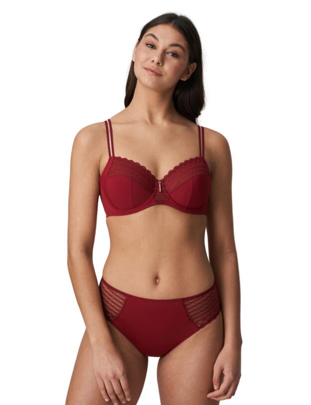 Prima Donna Twist East End Full Briefs Red Boudoir 