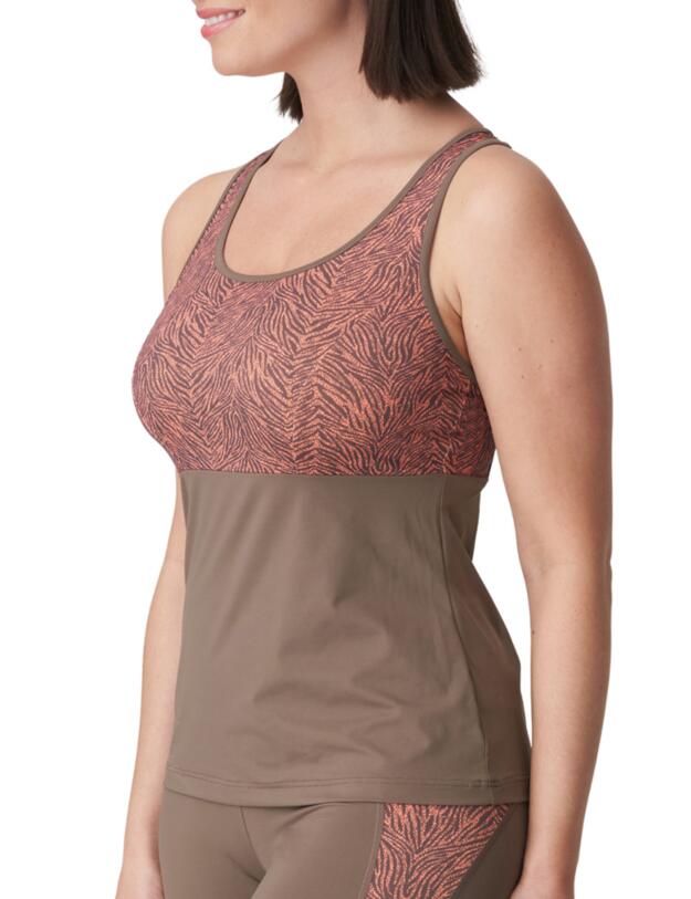 Prima Donna Sport Dromeas Tank Top Golden Shadow 