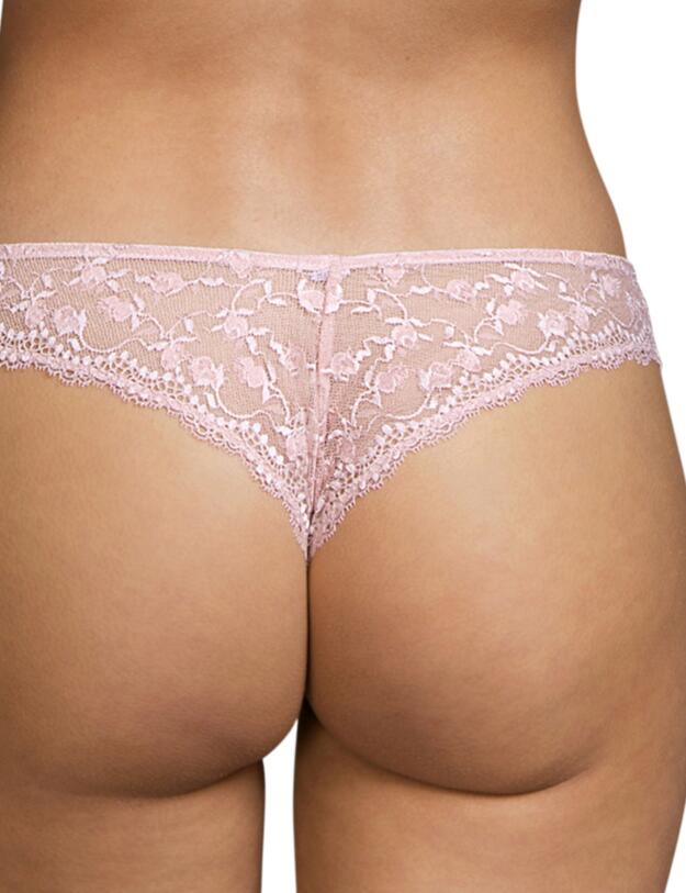 Andres Sarda Raven Short Thong Rose Mist