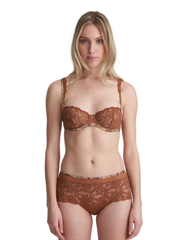Marie Jo Amalie Shorts Bronzo D Oro