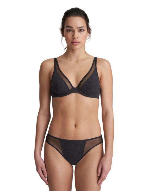 Marie Jo Samuel Plunge Bra in Suède Touch