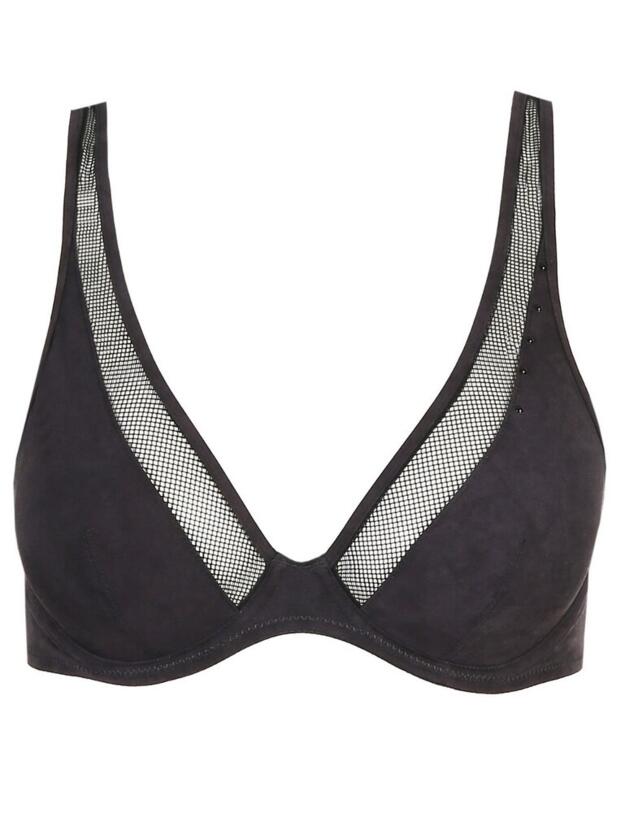 Marie Jo Samuel Plunge Bra in Suède Touch