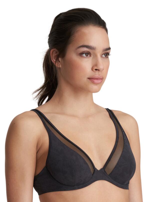Marie Jo Samuel Plunge Bra in Suède Touch