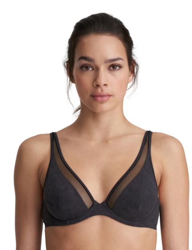 Marie Jo Samuel Plunge Bra in Suède Touch