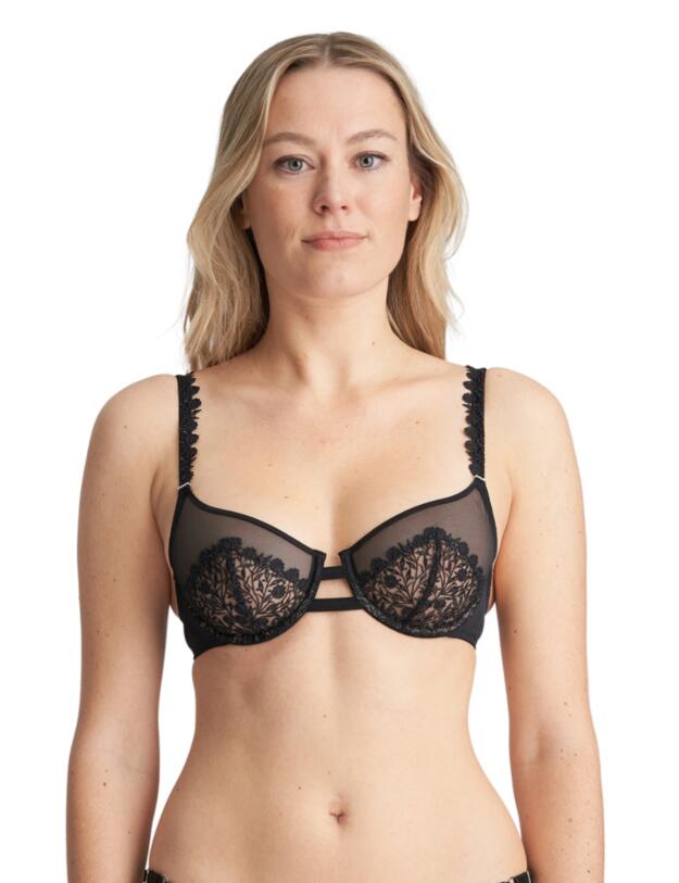 Marie Jo Danae Half Cup Bra Black