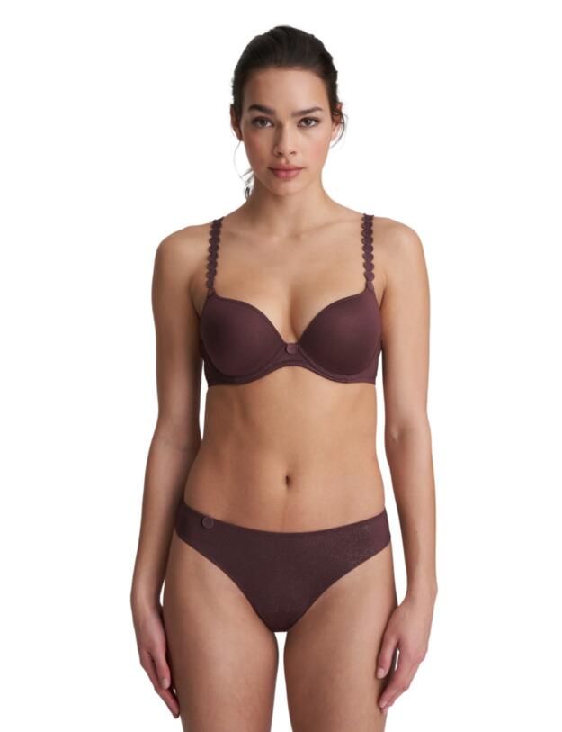 Marie Jo Tom Push-Up Bra Aubergine