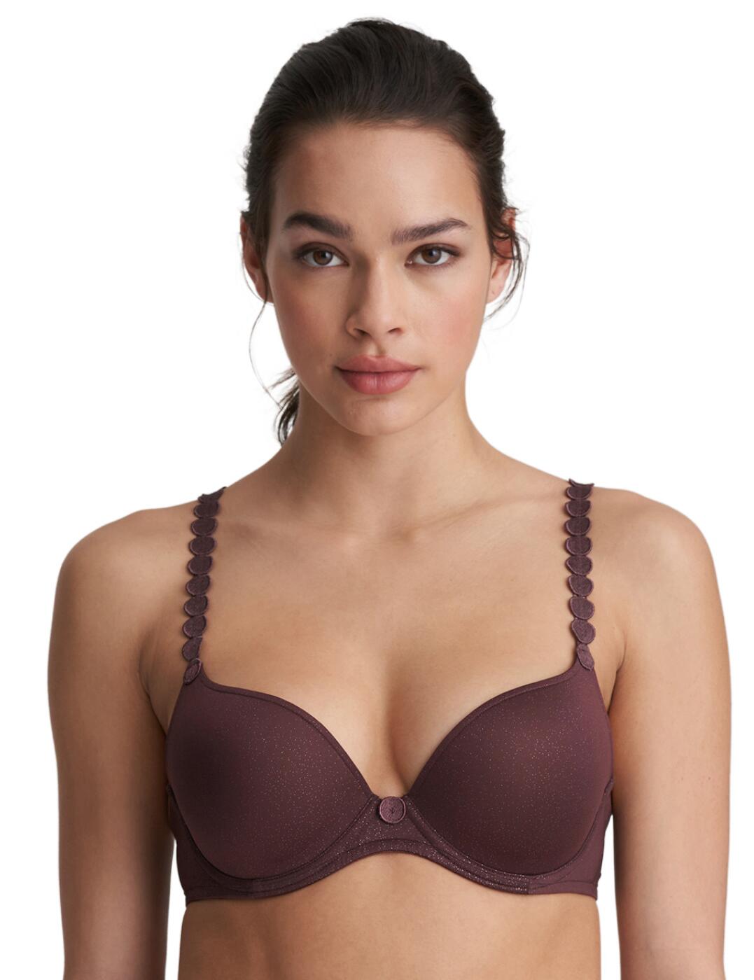 Marie Jo Tom Push-Up Bra Aubergine