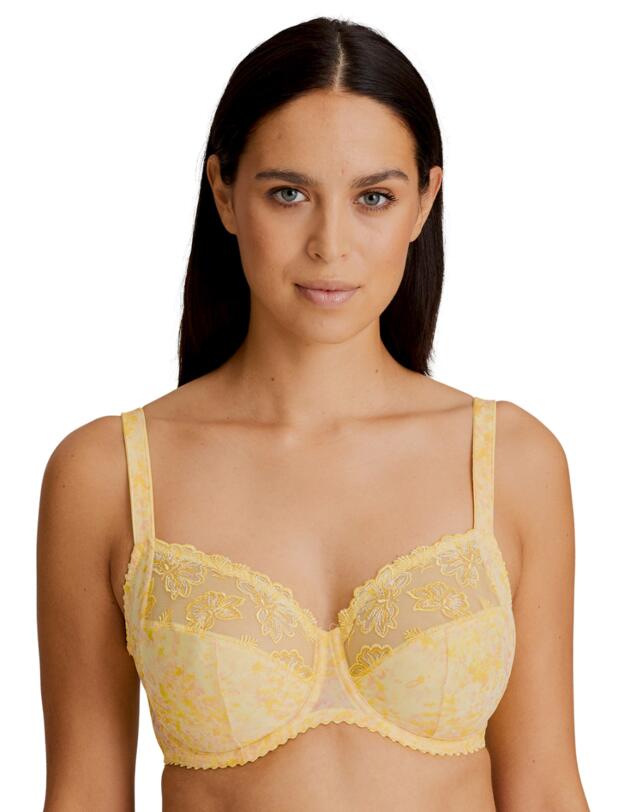  Prima Donna Wild Flower Full Cup Bra Lemon Sorbet