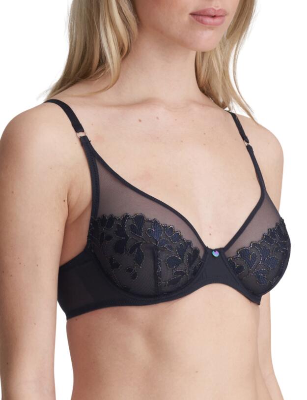 Marie Jo Leda Underwired Bra Night Blue