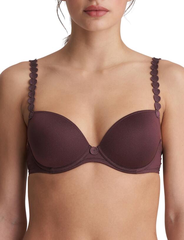 Marie Jo Tom Padded Bra Aubergine