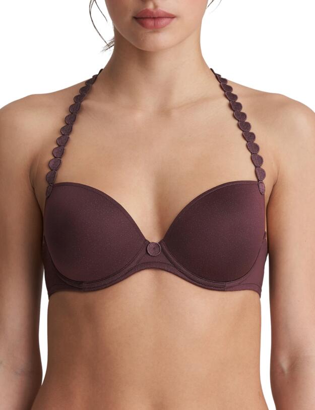 Marie Jo Tom Padded Bra Aubergine