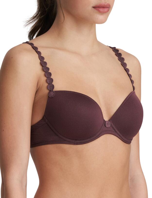 Marie Jo Tom Padded Bra Aubergine